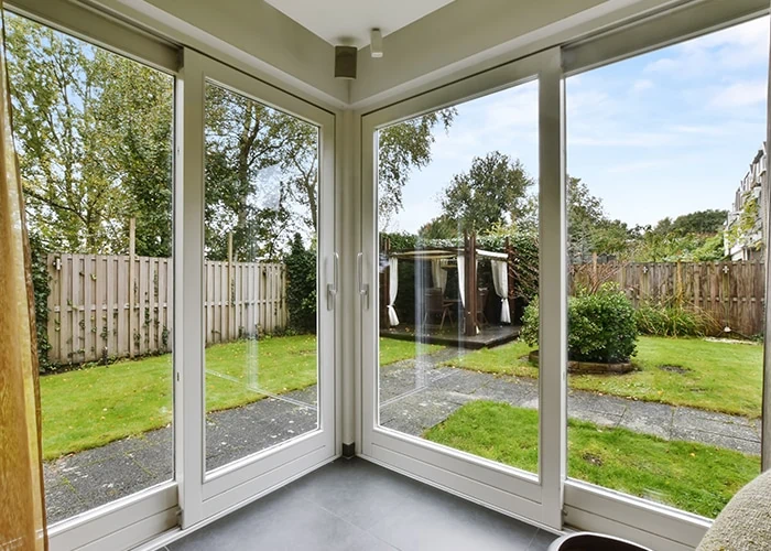 garden sliding door patio