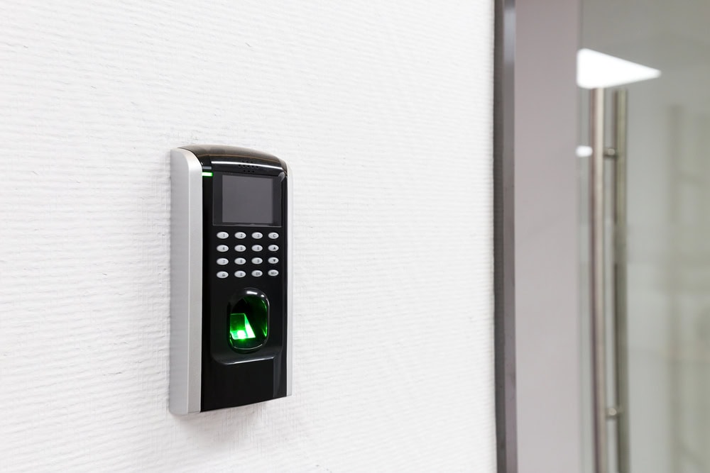 smart door biometrics